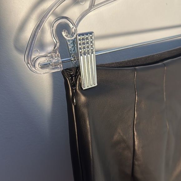 Faux Leather Mini Skort - Picture 4 of 6